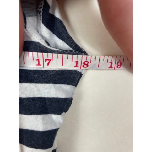 French Connection Women Black and White Stripe Floral High Neck Sleeveless Dress - Picture 5 of 6